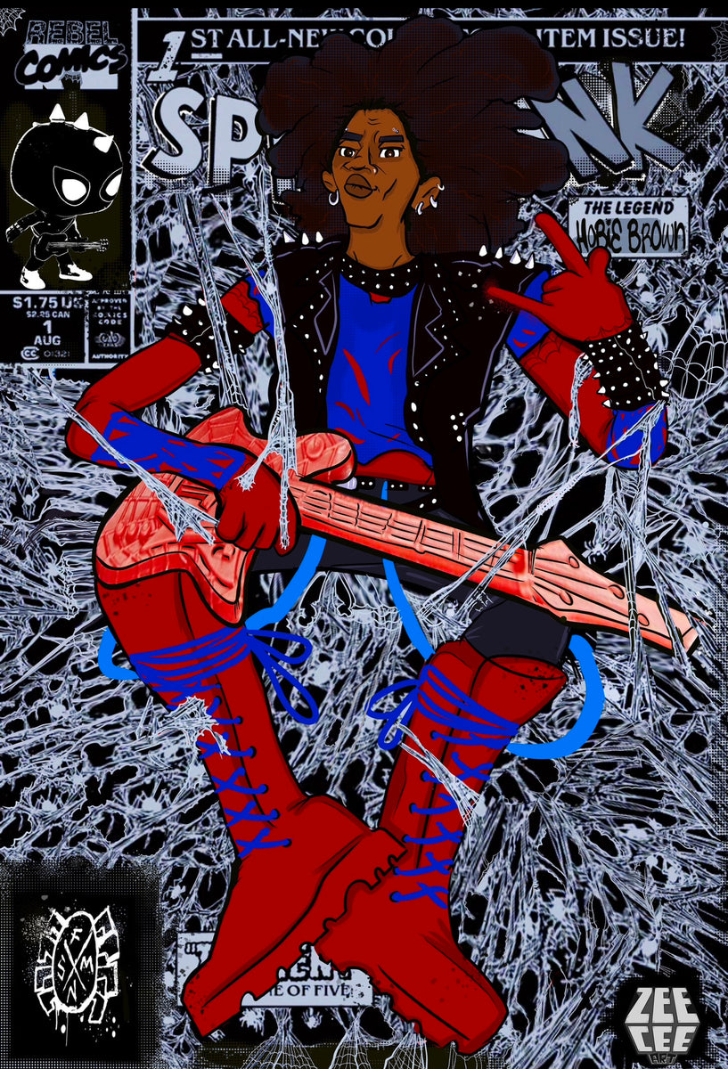 Spider-Punk Hobie Brown – Zee Cee Art