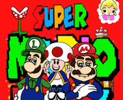 Super Mario Brothers Original Art Print 