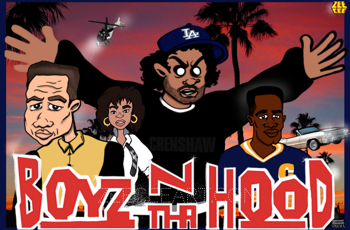Boyz N Tha Hood (19 x 13) Print