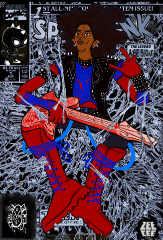 Punk Rock Spidey - Premier Poster