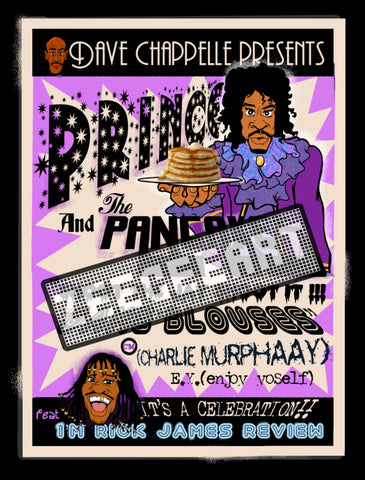 Prince and the Pancakes (13 x 19) Print