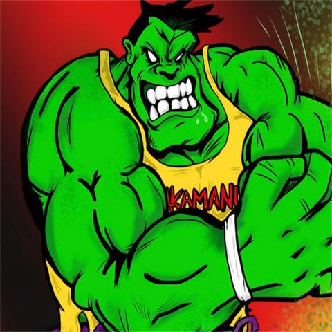 Hulk- A- Mania (11 x 15) Print
