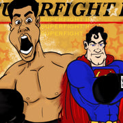 Muhammad Ali v Superman 11 x 17 Print