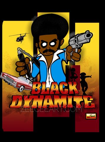 Black Dynamite 12 x 18 inch print